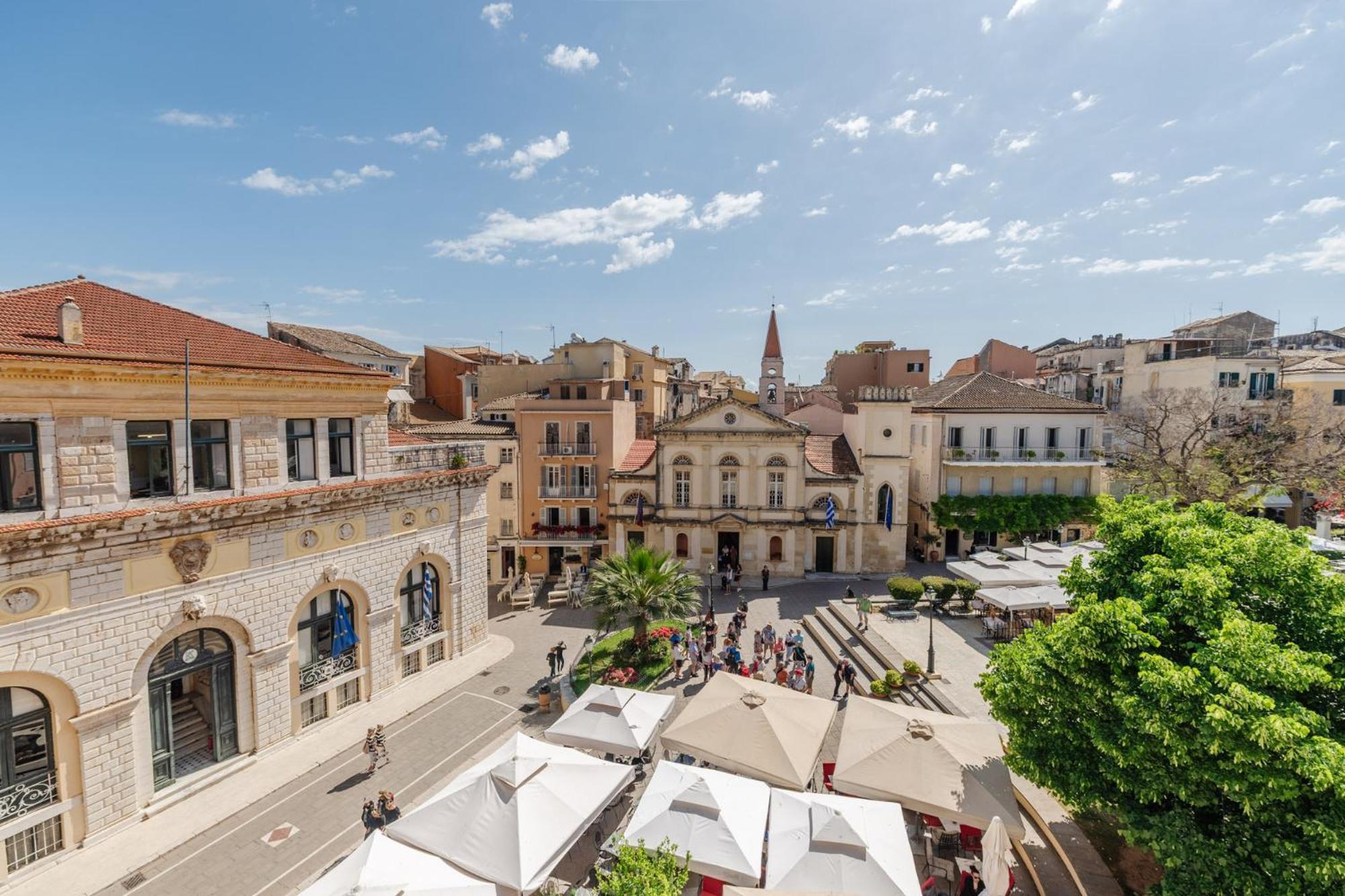 "San Giacomo Square Apt." In The Heart Of Old Town Corfu  Exterior foto